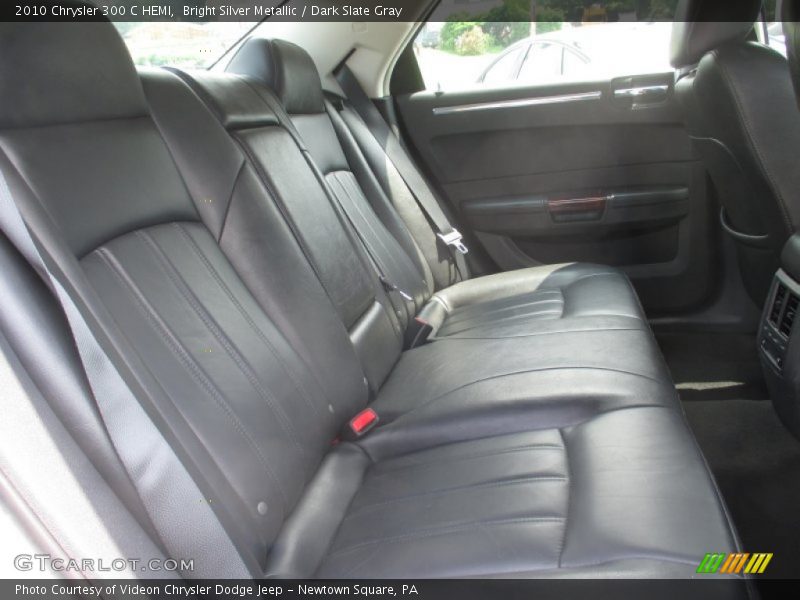 Bright Silver Metallic / Dark Slate Gray 2010 Chrysler 300 C HEMI