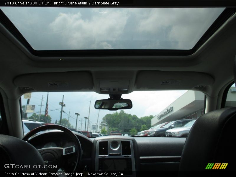 Bright Silver Metallic / Dark Slate Gray 2010 Chrysler 300 C HEMI