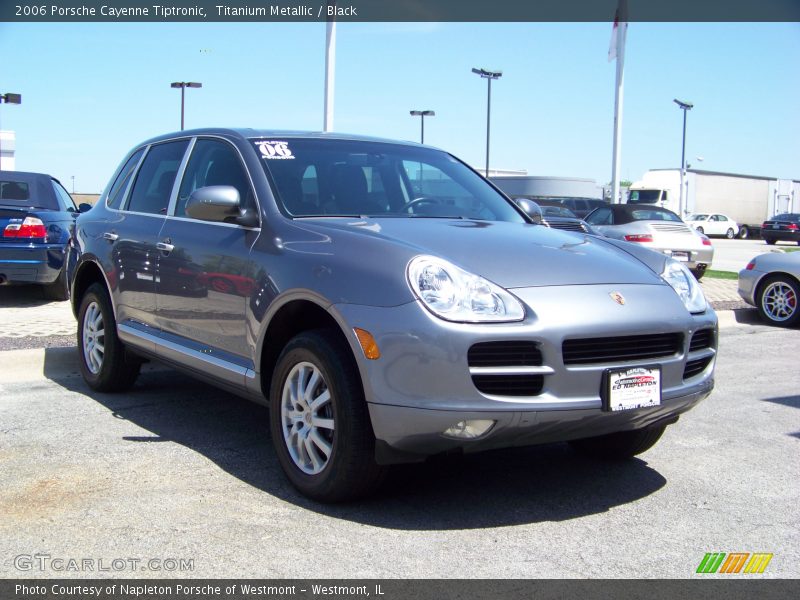 Titanium Metallic / Black 2006 Porsche Cayenne Tiptronic