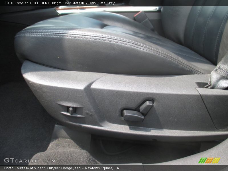 Bright Silver Metallic / Dark Slate Gray 2010 Chrysler 300 C HEMI
