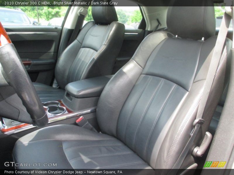 Bright Silver Metallic / Dark Slate Gray 2010 Chrysler 300 C HEMI