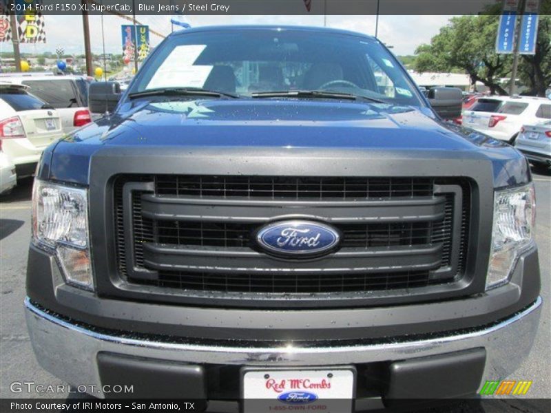 Blue Jeans / Steel Grey 2014 Ford F150 XL SuperCab