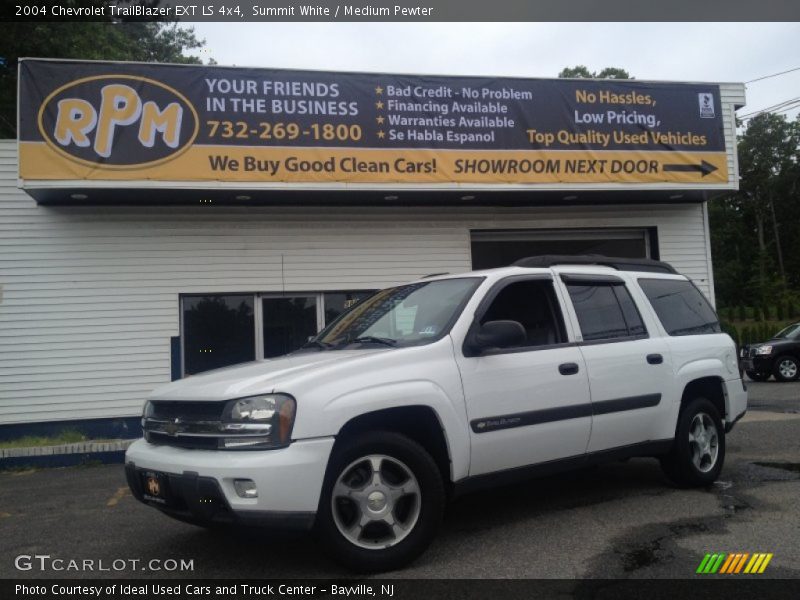 Summit White / Medium Pewter 2004 Chevrolet TrailBlazer EXT LS 4x4