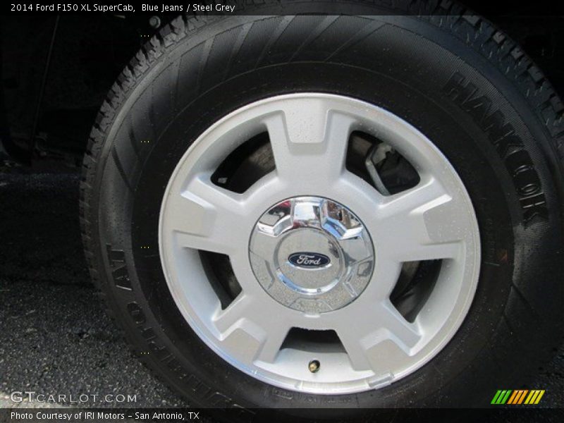 Blue Jeans / Steel Grey 2014 Ford F150 XL SuperCab