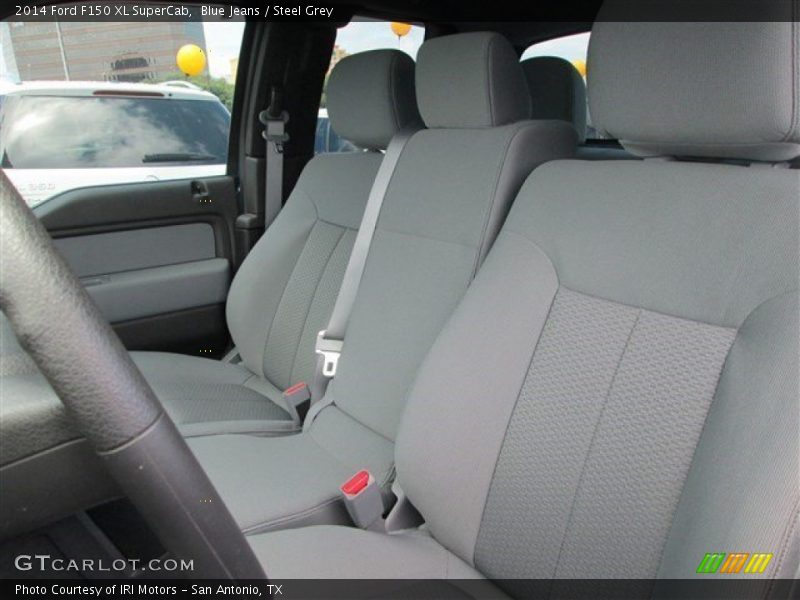 Blue Jeans / Steel Grey 2014 Ford F150 XL SuperCab