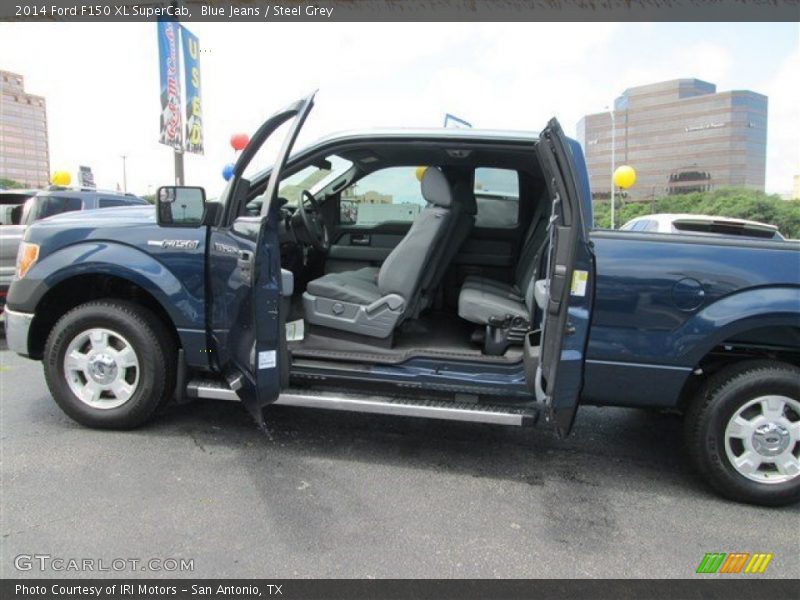 Blue Jeans / Steel Grey 2014 Ford F150 XL SuperCab