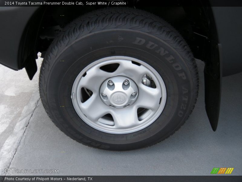 Super White / Graphite 2014 Toyota Tacoma Prerunner Double Cab