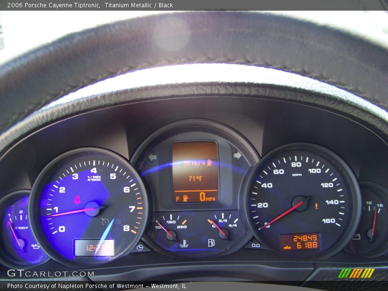Titanium Metallic / Black 2006 Porsche Cayenne Tiptronic
