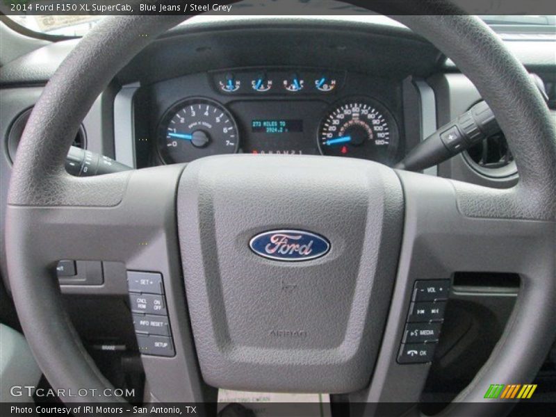 Blue Jeans / Steel Grey 2014 Ford F150 XL SuperCab