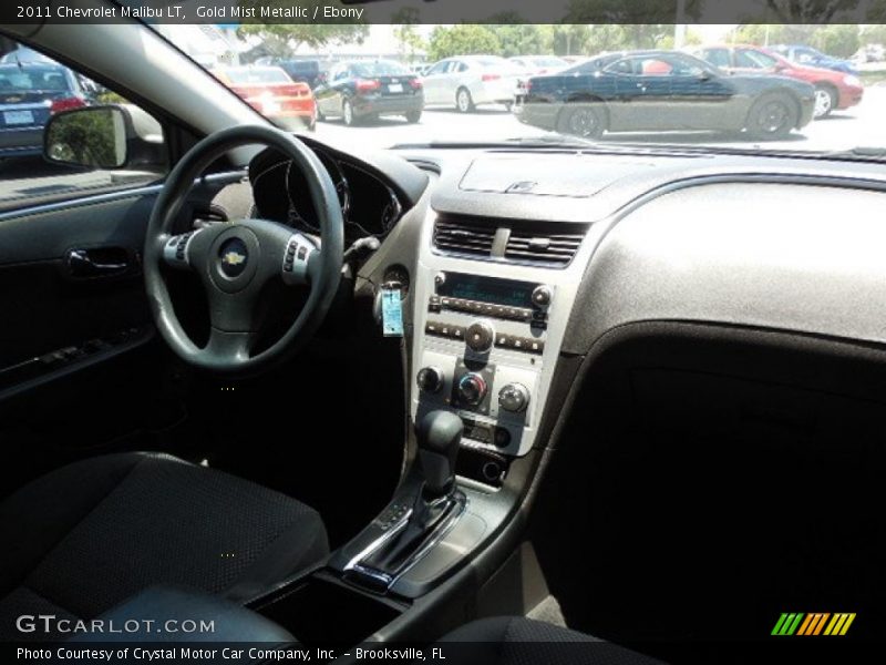 Gold Mist Metallic / Ebony 2011 Chevrolet Malibu LT