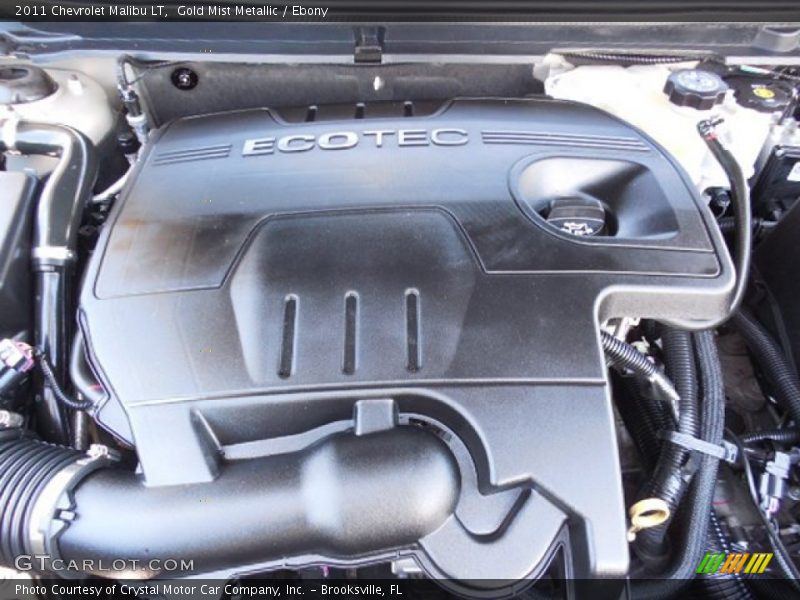 Gold Mist Metallic / Ebony 2011 Chevrolet Malibu LT