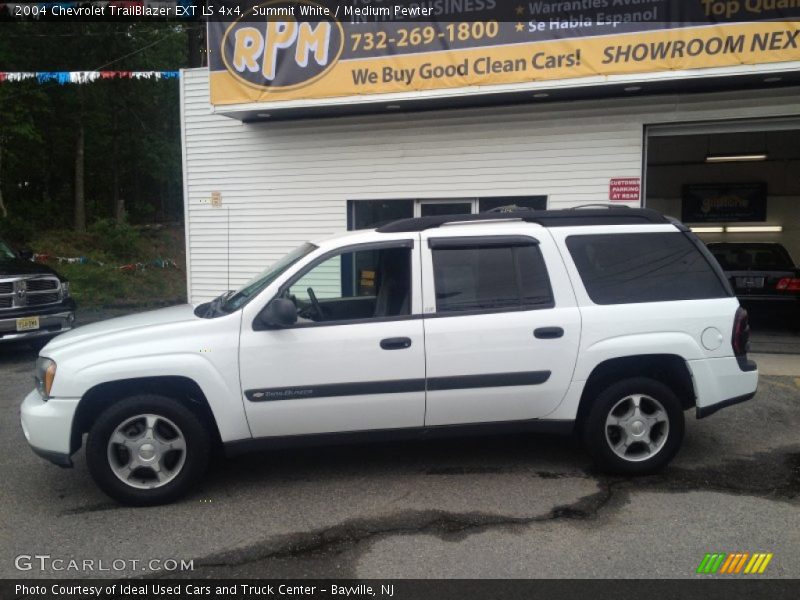 Summit White / Medium Pewter 2004 Chevrolet TrailBlazer EXT LS 4x4