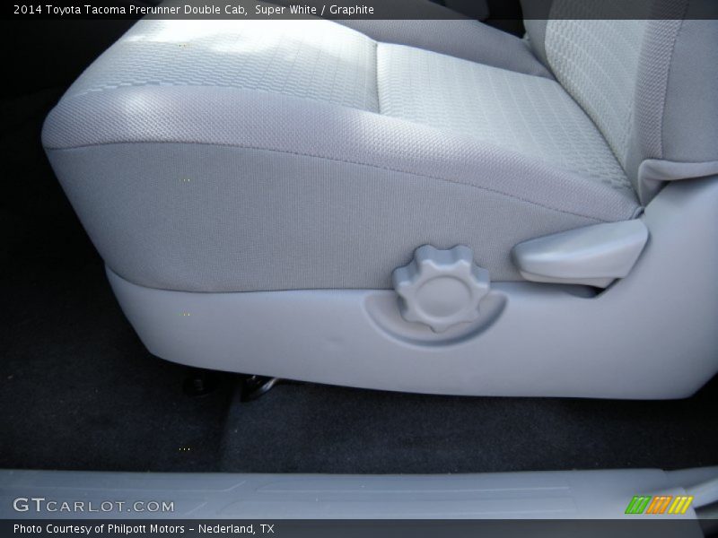 Super White / Graphite 2014 Toyota Tacoma Prerunner Double Cab