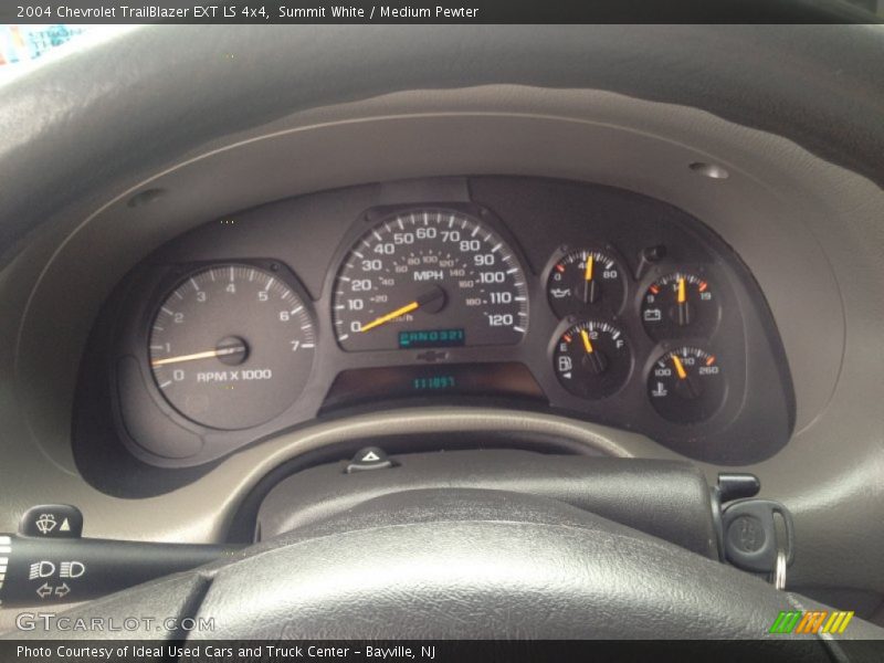 Summit White / Medium Pewter 2004 Chevrolet TrailBlazer EXT LS 4x4