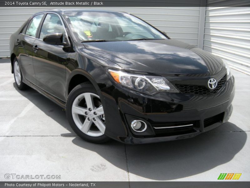 Attitude Black Metallic / Black 2014 Toyota Camry SE