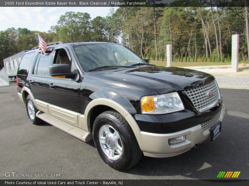 Black Clearcoat / Medium Parchment 2005 Ford Expedition Eddie Bauer 4x4