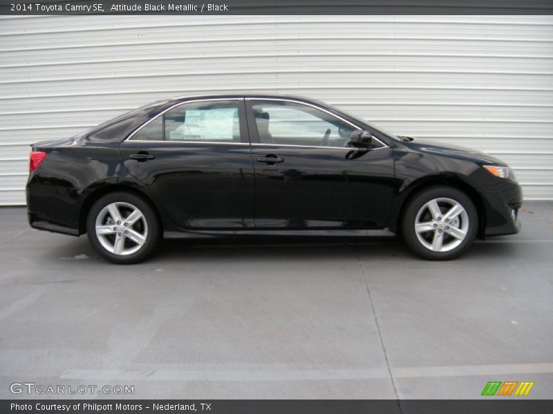 Attitude Black Metallic / Black 2014 Toyota Camry SE