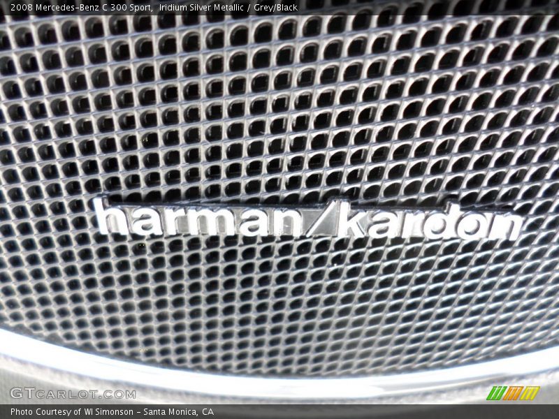 Iridium Silver Metallic / Grey/Black 2008 Mercedes-Benz C 300 Sport