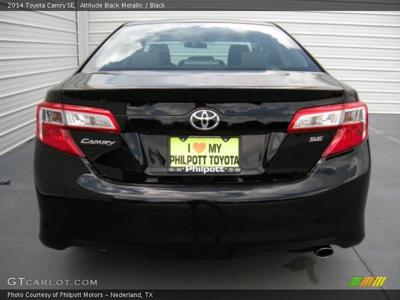 Attitude Black Metallic / Black 2014 Toyota Camry SE