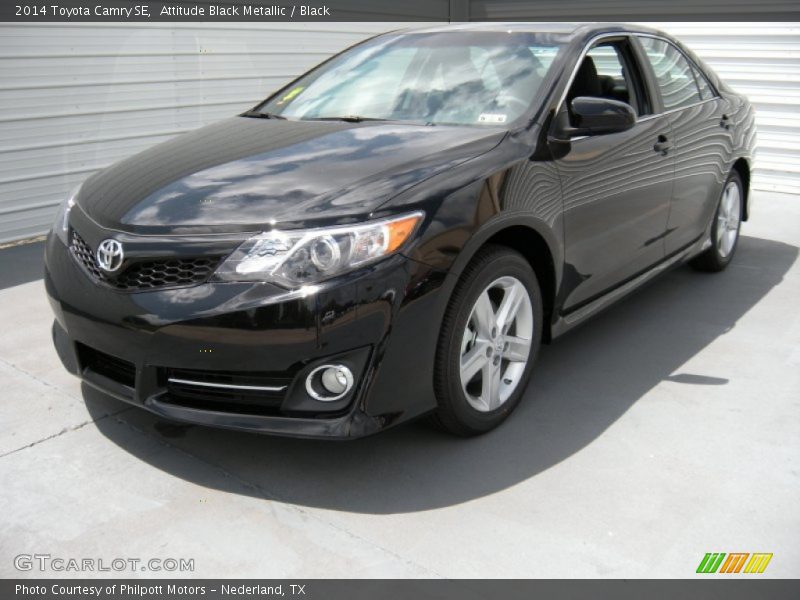 Attitude Black Metallic / Black 2014 Toyota Camry SE