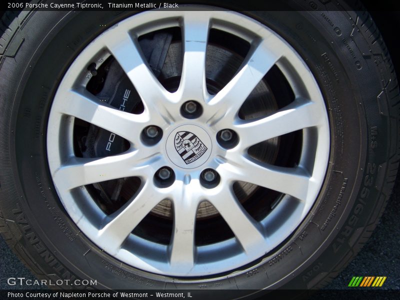 Titanium Metallic / Black 2006 Porsche Cayenne Tiptronic