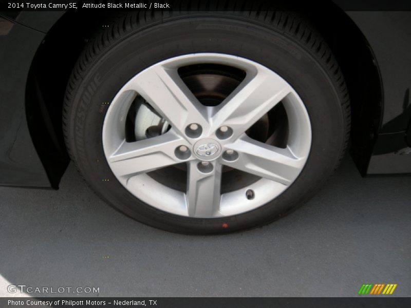 Attitude Black Metallic / Black 2014 Toyota Camry SE