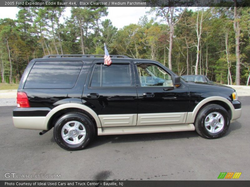 Black Clearcoat / Medium Parchment 2005 Ford Expedition Eddie Bauer 4x4