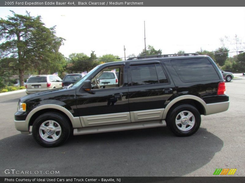 Black Clearcoat / Medium Parchment 2005 Ford Expedition Eddie Bauer 4x4