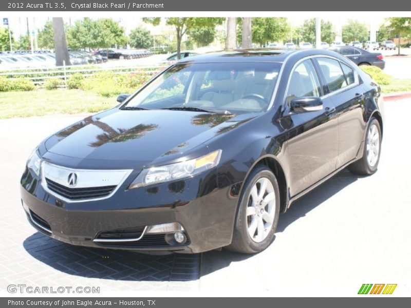 Crystal Black Pearl / Parchment 2012 Acura TL 3.5