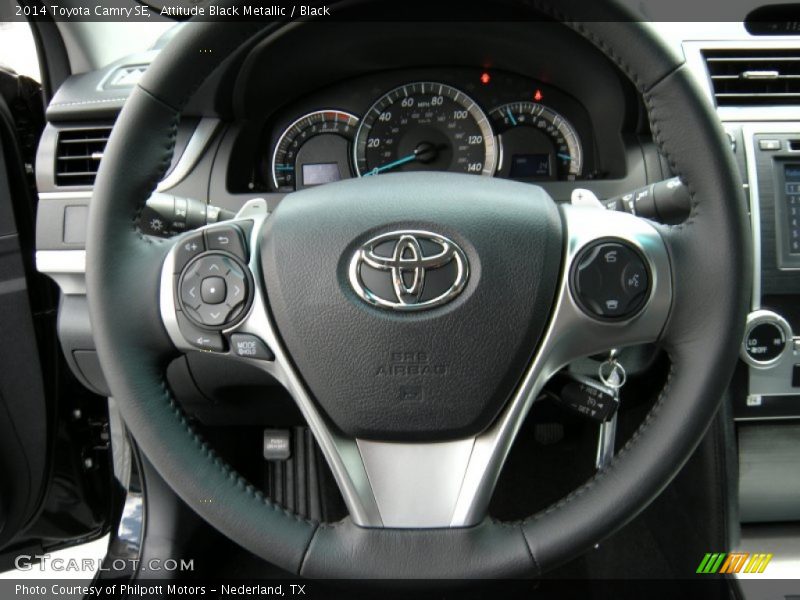 Attitude Black Metallic / Black 2014 Toyota Camry SE