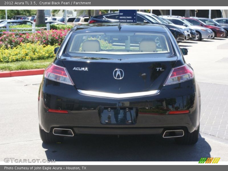 Crystal Black Pearl / Parchment 2012 Acura TL 3.5