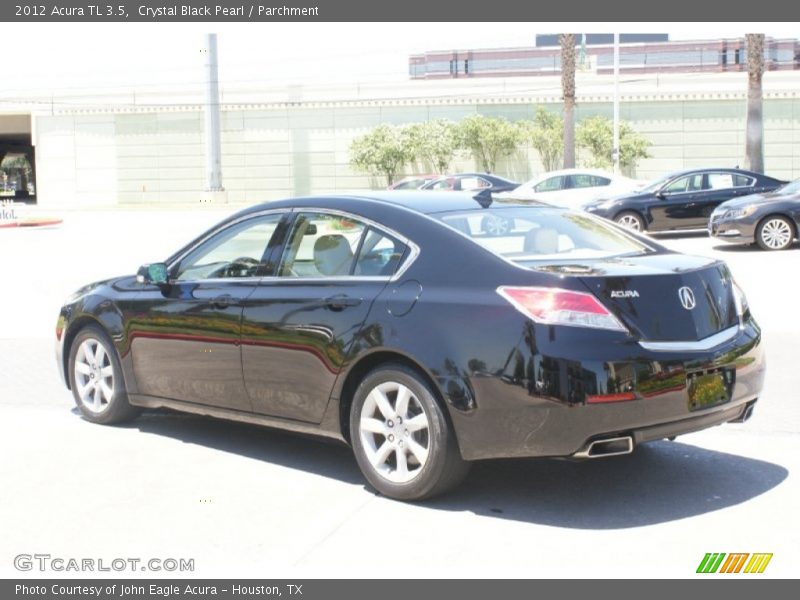 Crystal Black Pearl / Parchment 2012 Acura TL 3.5
