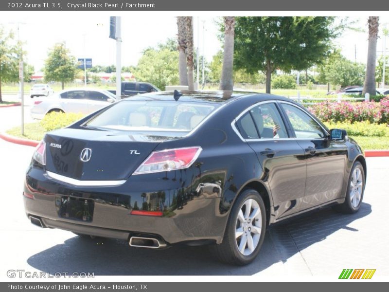 Crystal Black Pearl / Parchment 2012 Acura TL 3.5