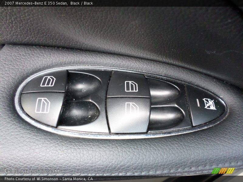 Black / Black 2007 Mercedes-Benz E 350 Sedan