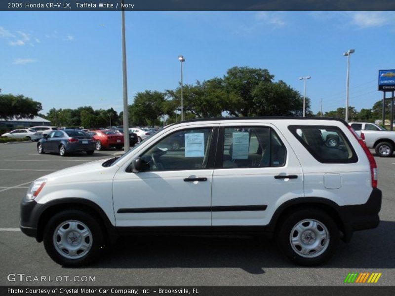 Taffeta White / Ivory 2005 Honda CR-V LX