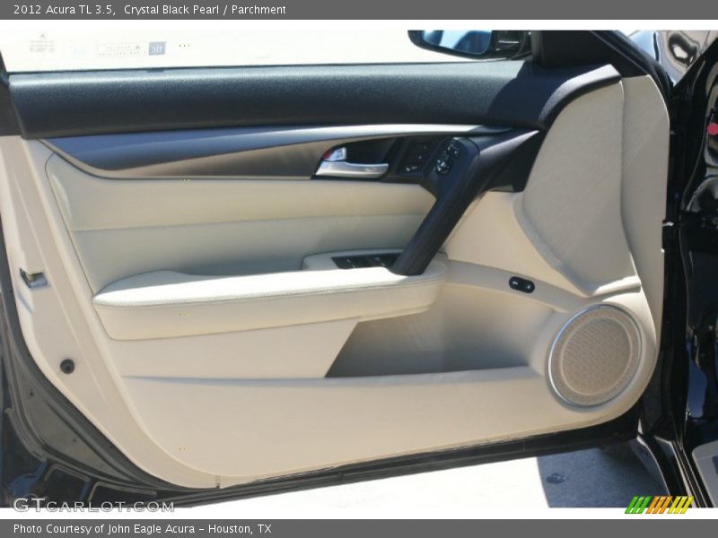 Crystal Black Pearl / Parchment 2012 Acura TL 3.5