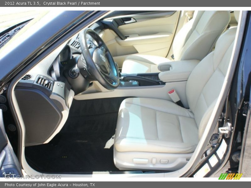 Crystal Black Pearl / Parchment 2012 Acura TL 3.5