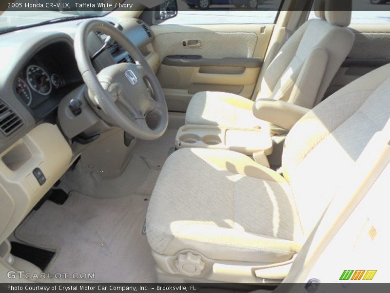 Taffeta White / Ivory 2005 Honda CR-V LX