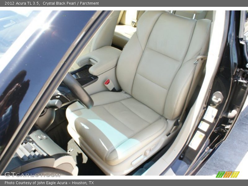 Crystal Black Pearl / Parchment 2012 Acura TL 3.5