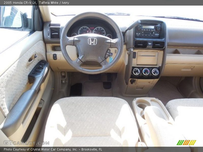 Taffeta White / Ivory 2005 Honda CR-V LX