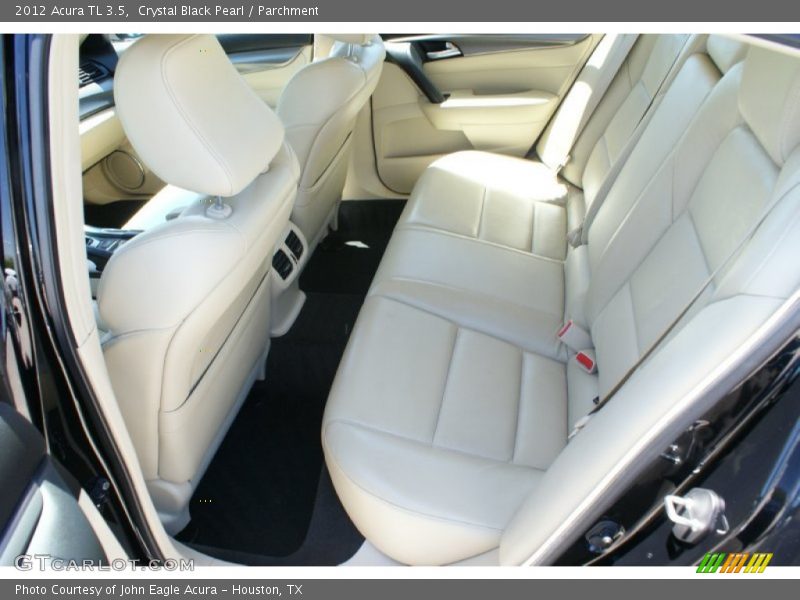 Crystal Black Pearl / Parchment 2012 Acura TL 3.5