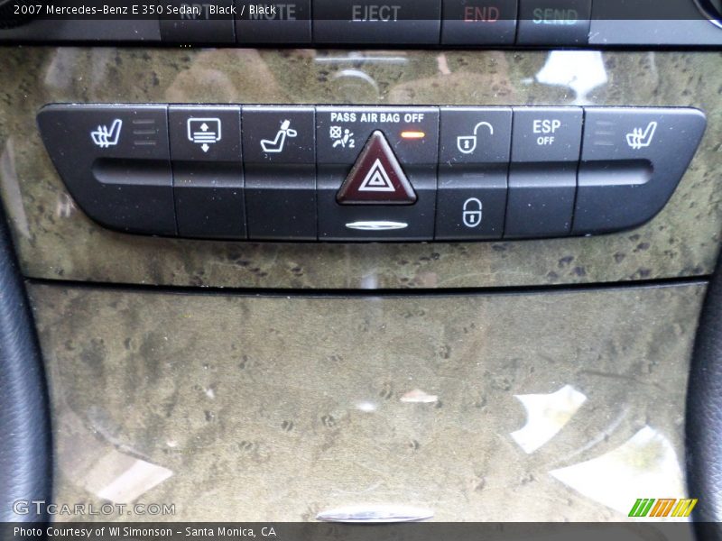 Black / Black 2007 Mercedes-Benz E 350 Sedan