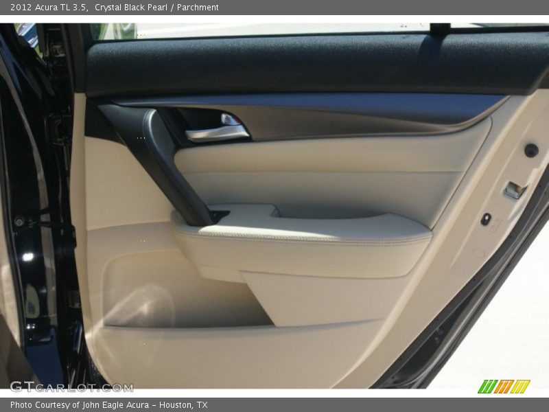 Crystal Black Pearl / Parchment 2012 Acura TL 3.5