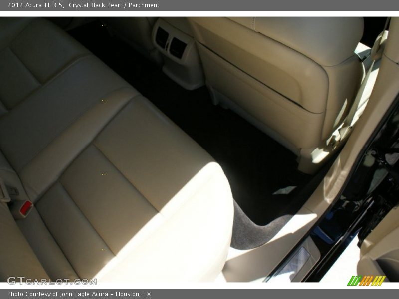 Crystal Black Pearl / Parchment 2012 Acura TL 3.5