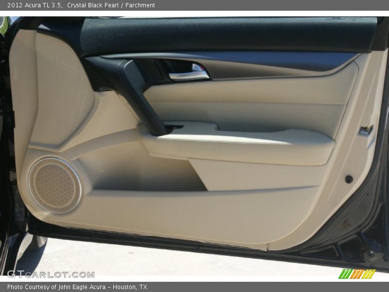Crystal Black Pearl / Parchment 2012 Acura TL 3.5