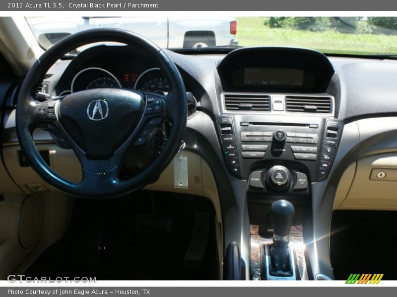 Crystal Black Pearl / Parchment 2012 Acura TL 3.5