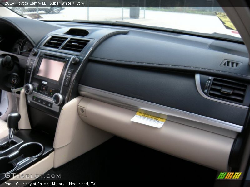 Super White / Ivory 2014 Toyota Camry LE