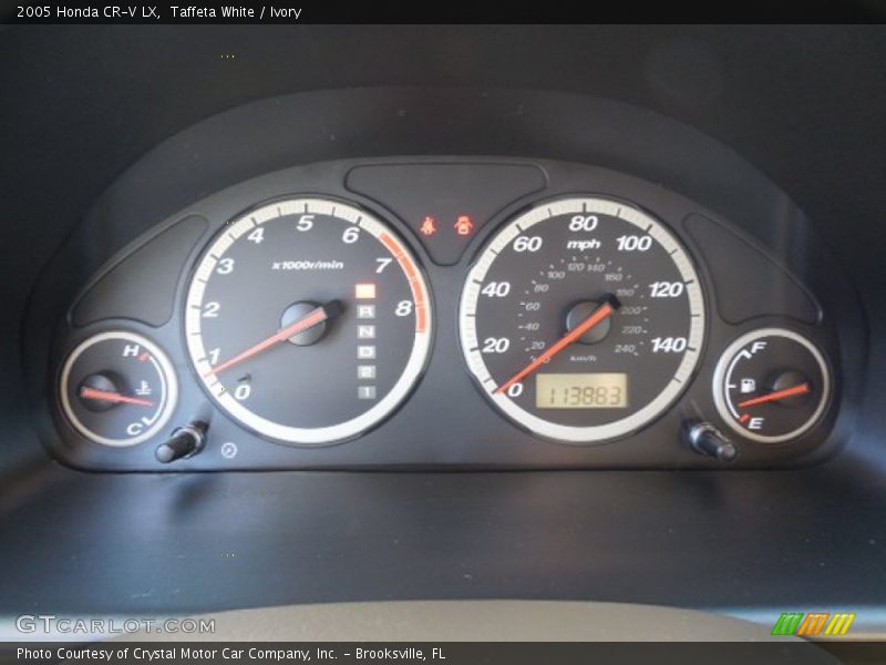 Taffeta White / Ivory 2005 Honda CR-V LX