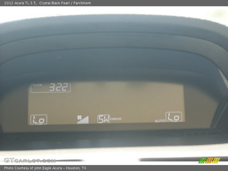 Crystal Black Pearl / Parchment 2012 Acura TL 3.5