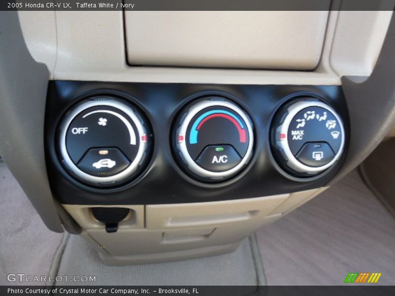 Taffeta White / Ivory 2005 Honda CR-V LX